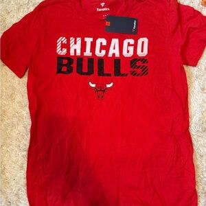 Fanatics Red Chicago Bulls T-Shirt